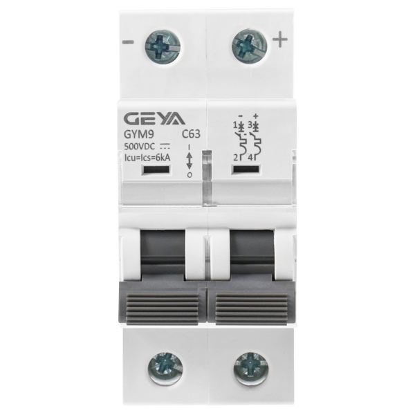 GEYA GYM9 DC-6KA 2P MCB For PV