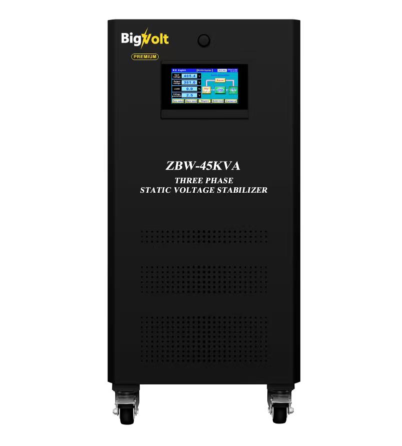 BigVolt Premium ZBW-45 եռաֆազ ստատիկ ստաբիլիզատոր