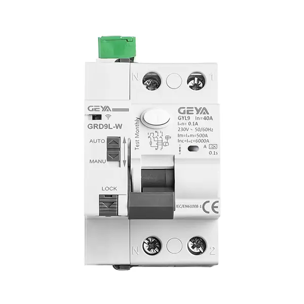 GEYA GRD9L-W+GYL9 MCB/RCCB/RCBO controlled by WiFi Instruction
