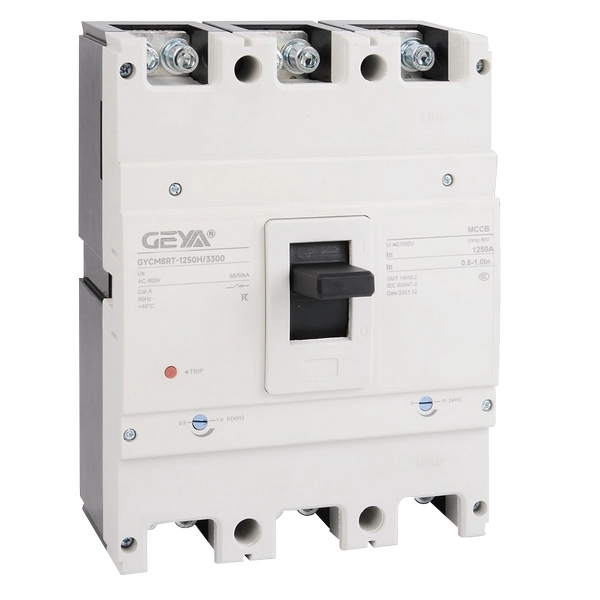 GEYA GYCM8RT Series Thermomagnetic Dualadjustable Plastic Case Circuit Breaker