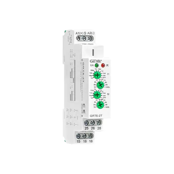 GEYA GRT6-2T AC/DC 24-240V Double Time Delay Relay