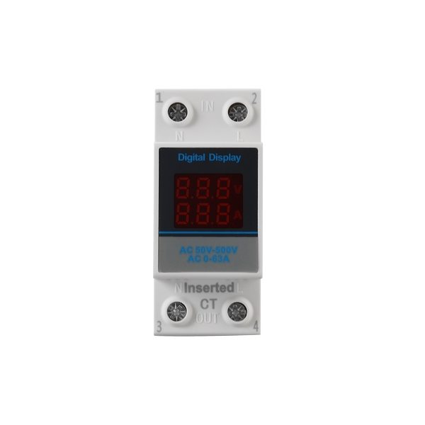 GEYA VADM-63 DIN RAIL Power Meter Volt-Ammeter