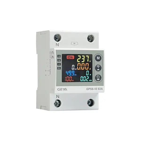 GEYA GPS8-10 Adjustable Voltage Protector with Over Voltage, Under Voltage and Over Current Functions