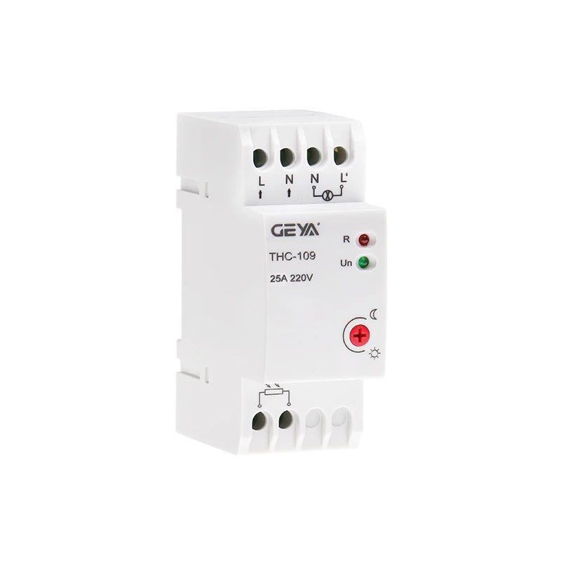GEYA Digital Timer Switch THC-109 25A Light Dependent Relay & Accessories