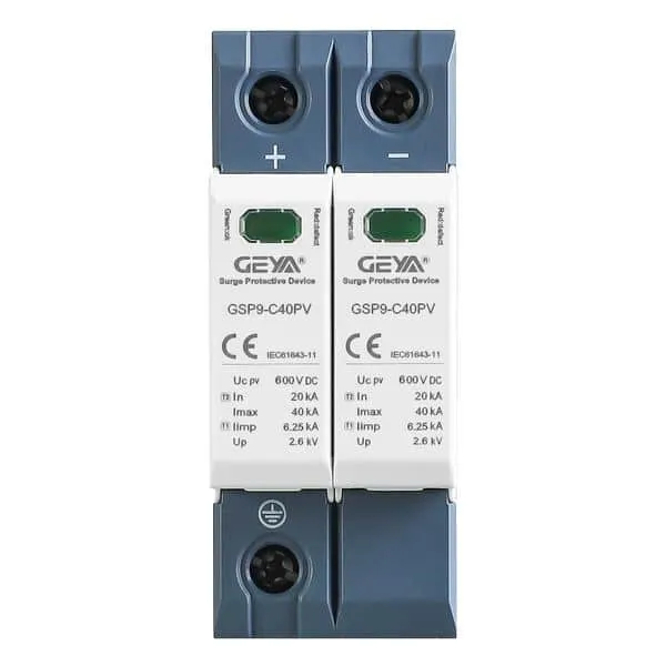 GEYA GSP9-C40PV 600V 2P Surge Protection Device(SPD)