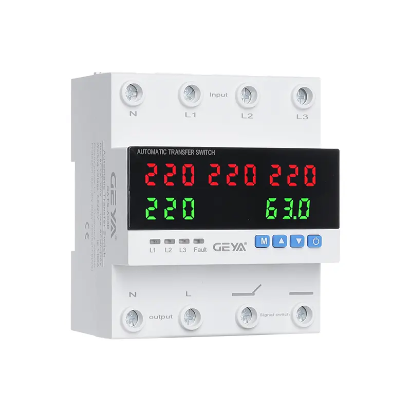 GEYA GATS-A03B 2P ATS with Signal Feedback