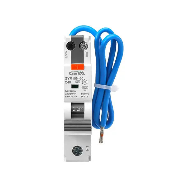 GEYA GYR10N-50 1P+N Fusebox RCBO