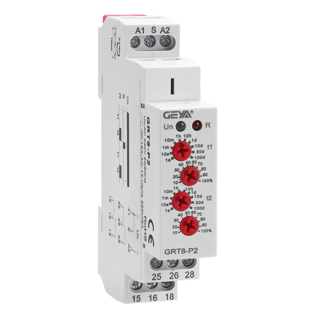 GEYA GRT8-P2 Pulse Output Time Relay
