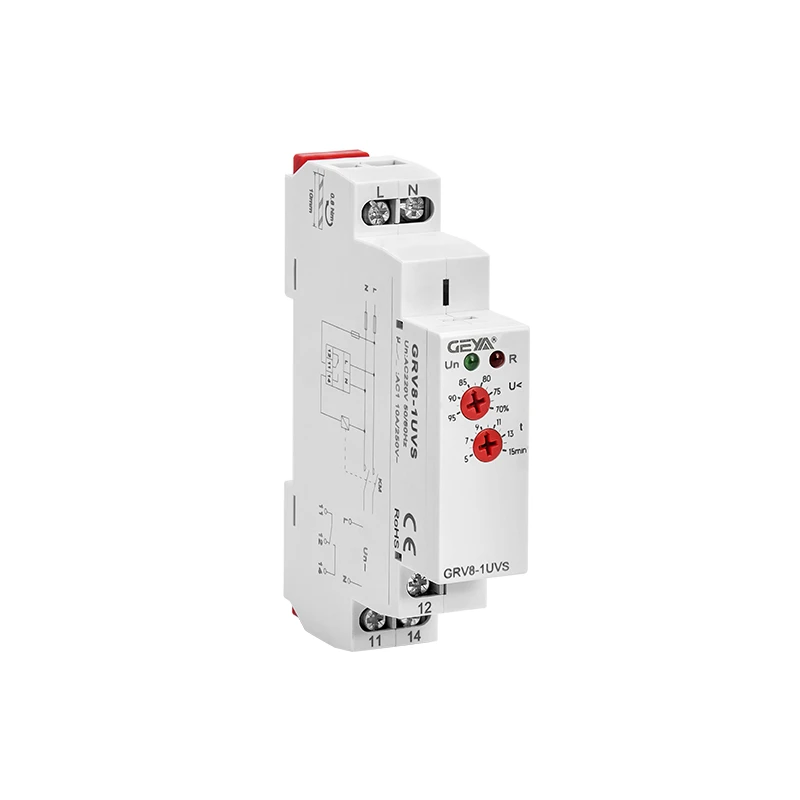 GEYA GRV8-1UVS Single Phase Under Voltage Relay