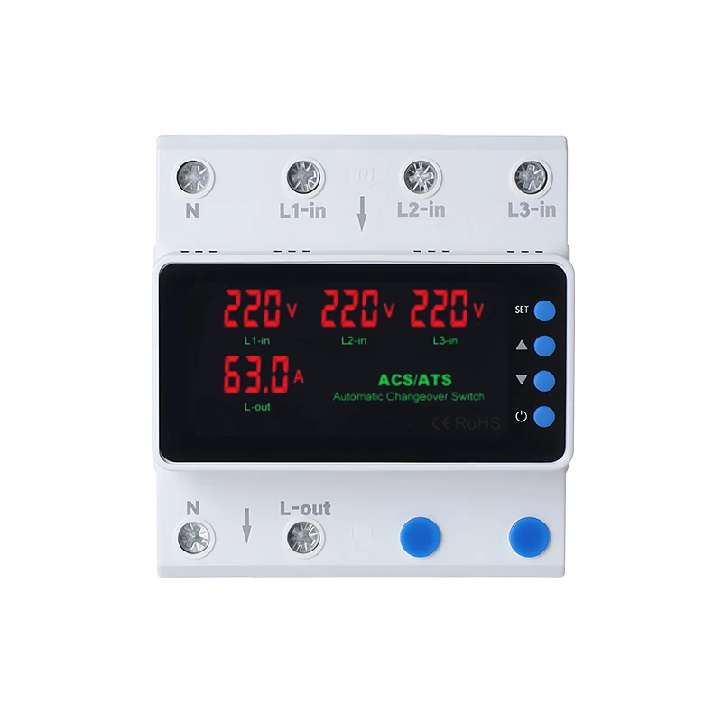 GEYA GPS6-N4VA2 4P Automatic Changeover Switch