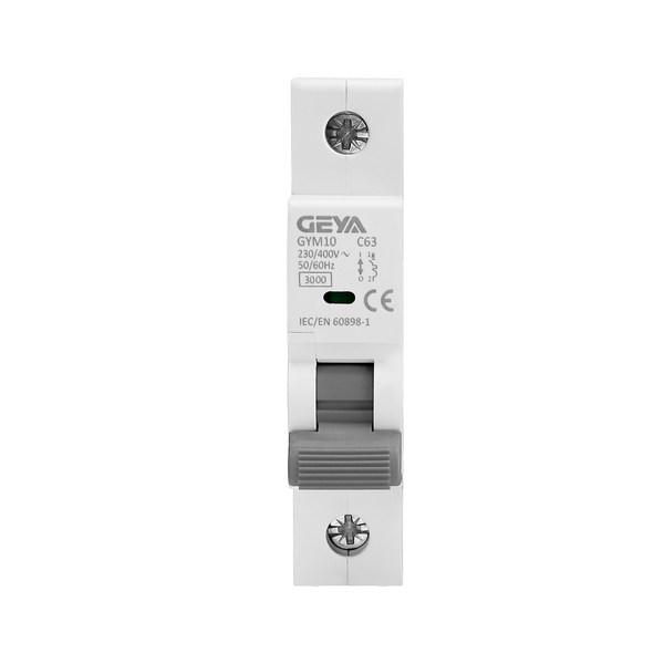 GEYA GYM10 1-63A 1P-4P Miniature Circuit Breaker