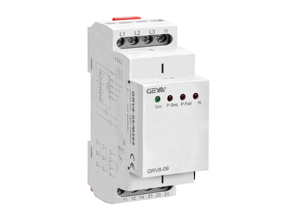 GEYA 3 Phase Voltage Relay GRV8 -09 10