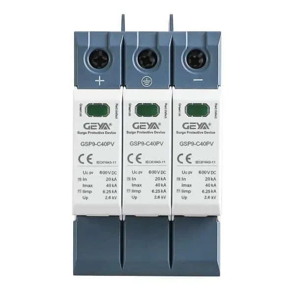 GEYA GSP9-C40PV 600V 3P Surge Protection Device(SPD)