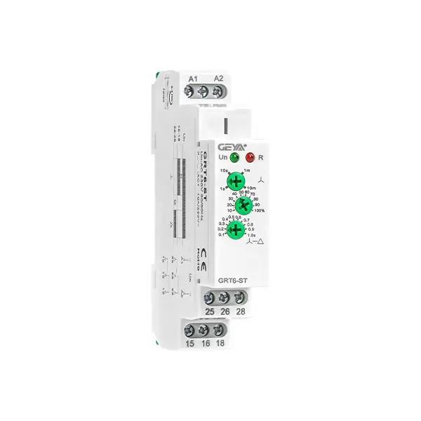 GEYA GRT6-ST AC230V Delay ON Star/Delta Time Relay