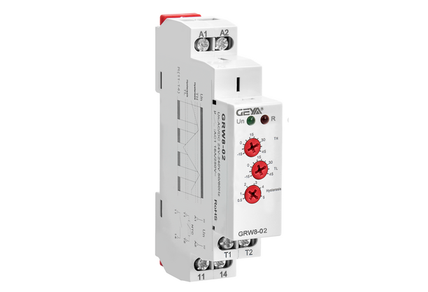 GEYA Temperature Monitoring Relay GRW8-02