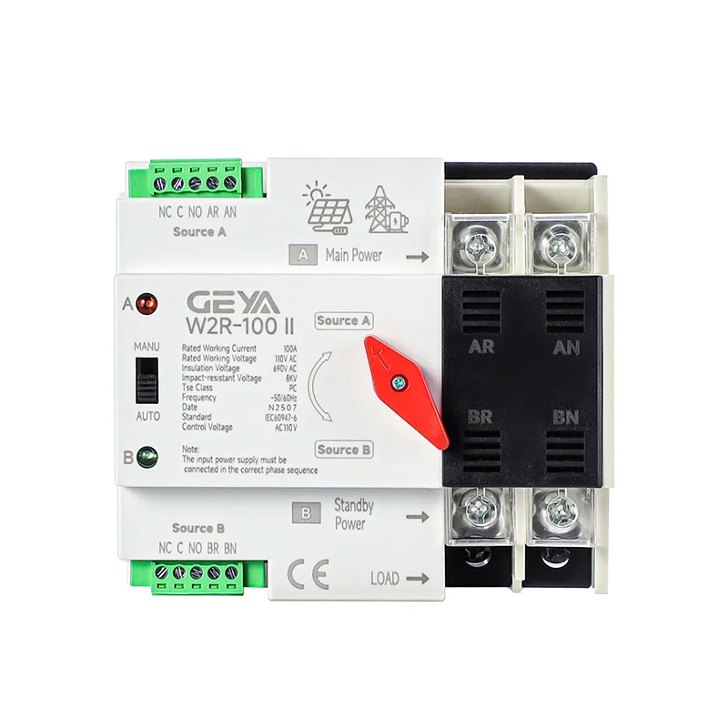 GEYA W2R Universal Automatic Transfer Switch