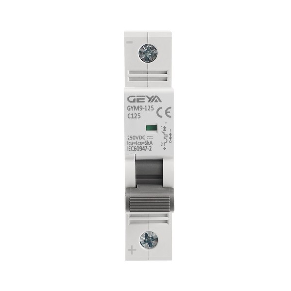 GEYA GYM9-125 DC 1P MCB For PV