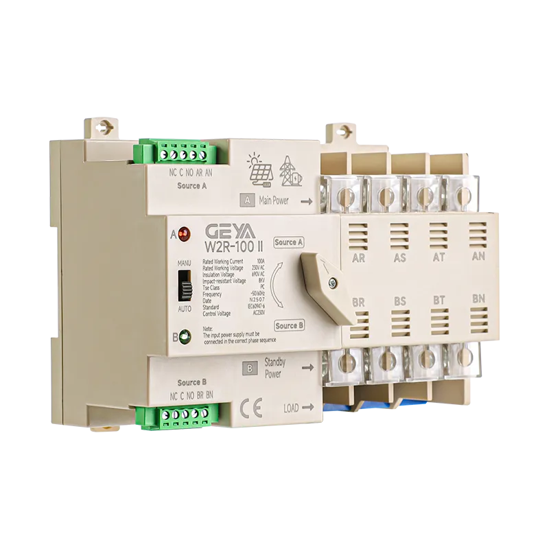 GEYA W2R-4P Automatic Transfer Switch（ATS）for PV