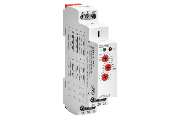 GEYA Multifunction Time Relay GRT8-M2