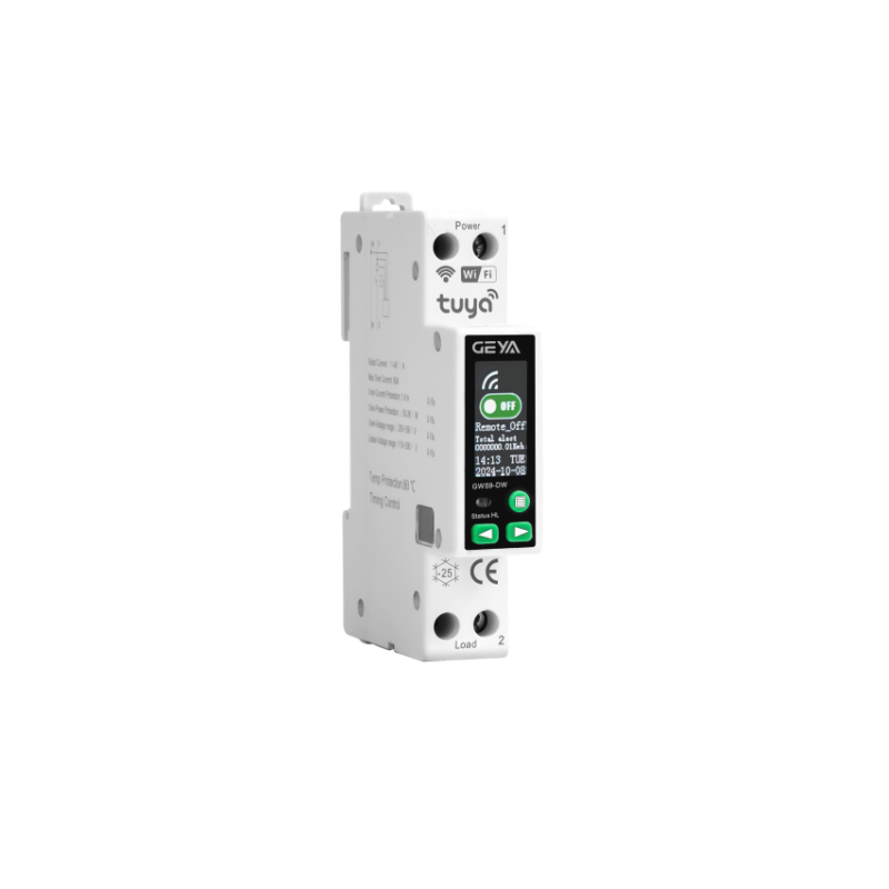 GEYA GWS9-DW LCD Display Wifi Circuit Breaker