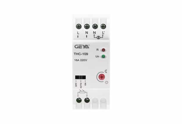 GEYA Digital Timer Switch THC 109B-16A Light Dependent Relay & Accessories