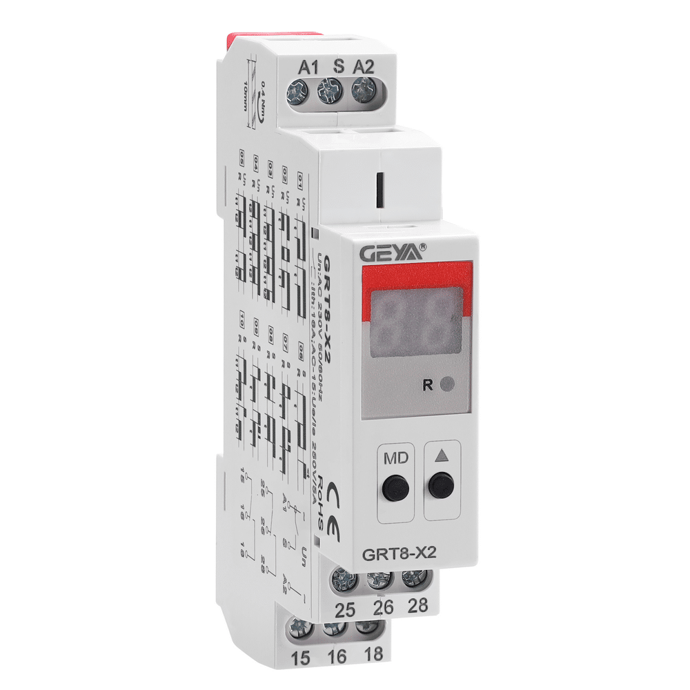 GEYA GRT8-X2 Multifunctional Digital Display Time Relay