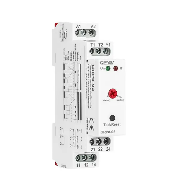 GEYA GRP8-02 Dual SPTD Thermistor Motor Protection Relay