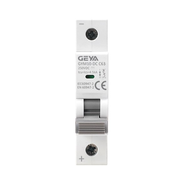 GEYA GYM10 DC-4.5KA 1P MCB For PV