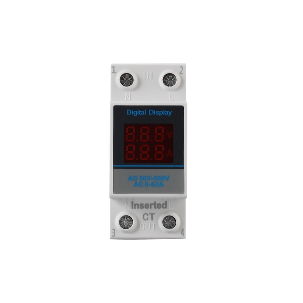 GEYA VADM-100 DIN RAIL Power Meter Volt-Ammeter