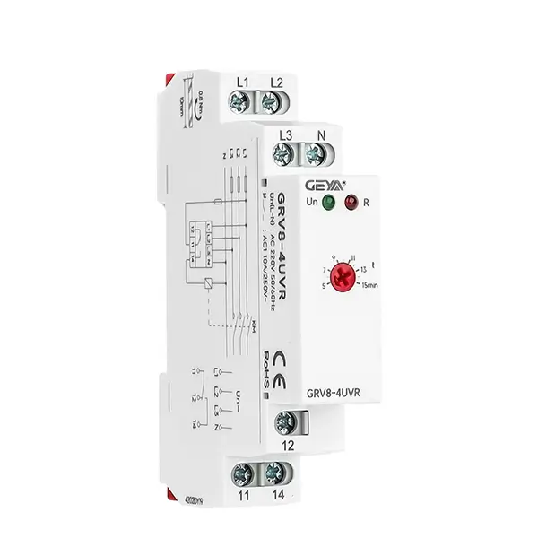 GEYA GRV8-4UVR Three Phase Under Voltage Relay