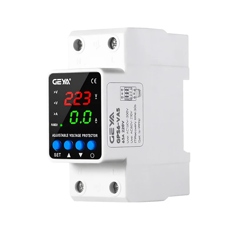 GEYA GPS6-VA5 Self-resetting Over/under Voltage Protector